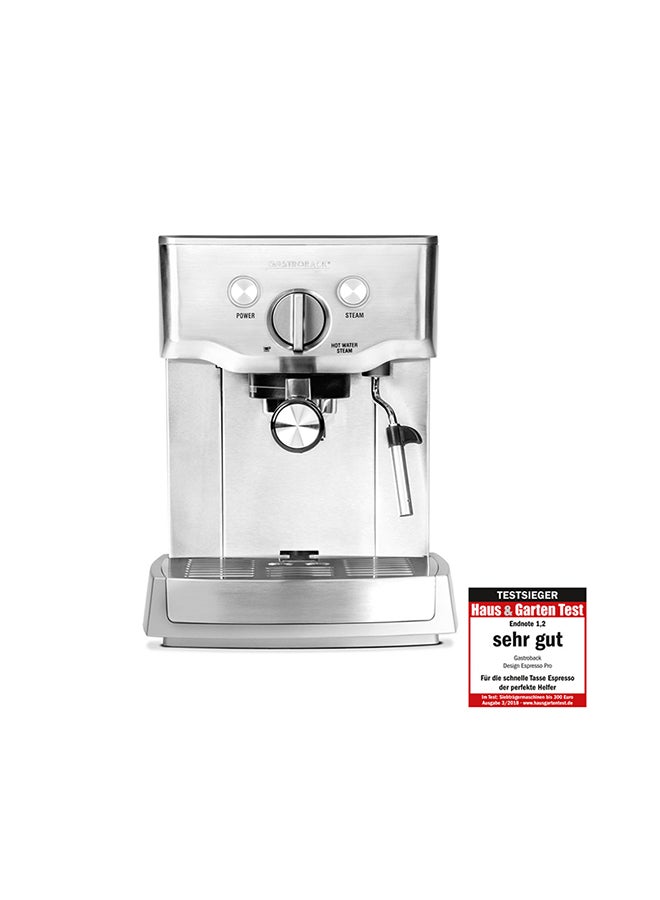 Espresso Machine With Strainer Holder 1000.0 W 42709 Silver