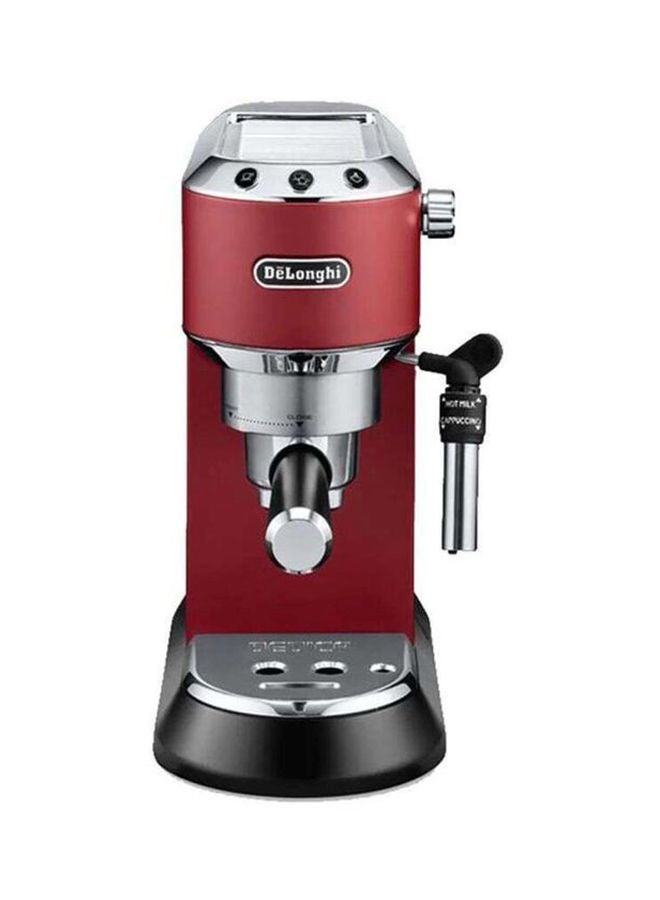 Dedica Pump Espresso With Electric Burr Grinder 1.1 L 1300.0 W EC685R BUNDLE Red/Black