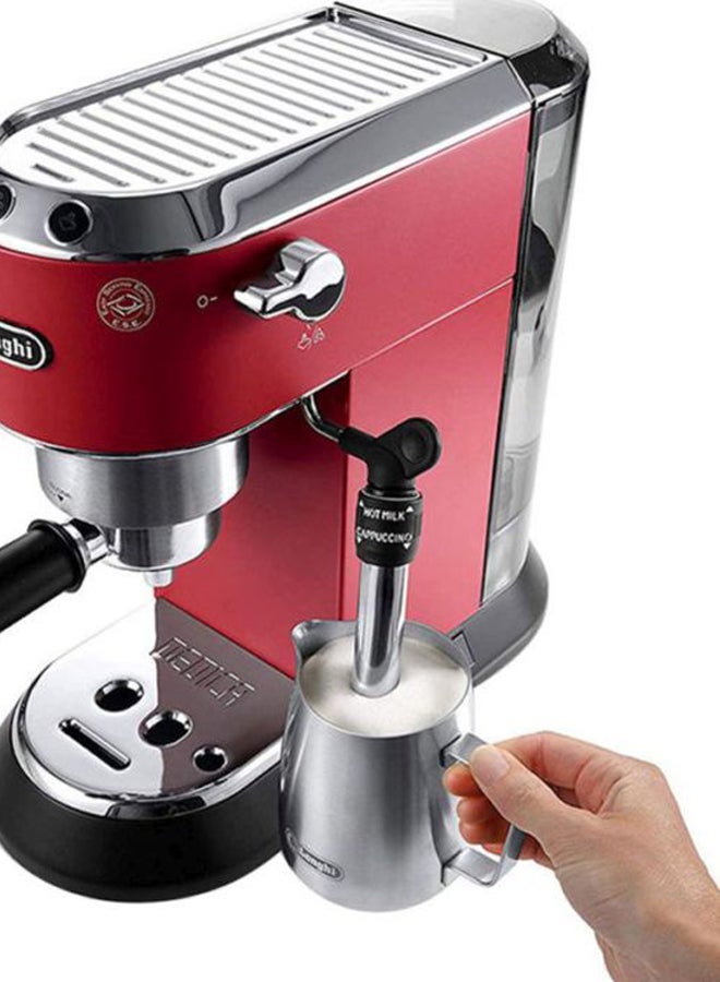 Dedica Pump Espresso With Electric Burr Grinder 1.1 L 1300.0 W EC685R BUNDLE Red/Black