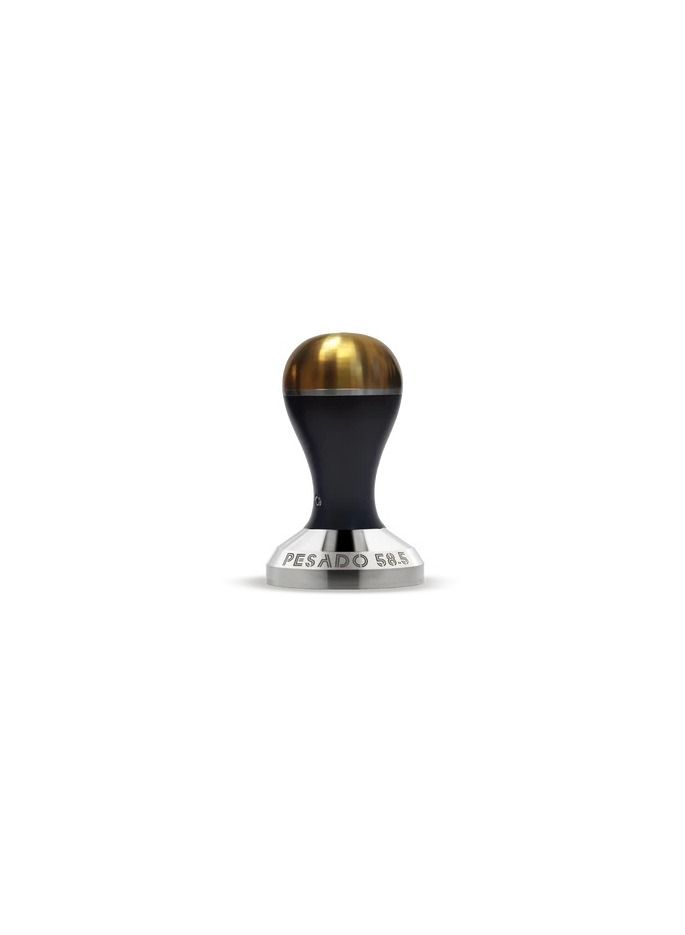 Pesado Spouted Portafilter with Tamper Precision Set - Black & Gold