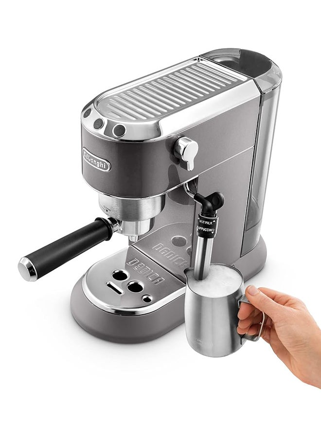 Icona Metallics Pump Espresso Machine 1.1 L 1350 W EC785.GY Grey