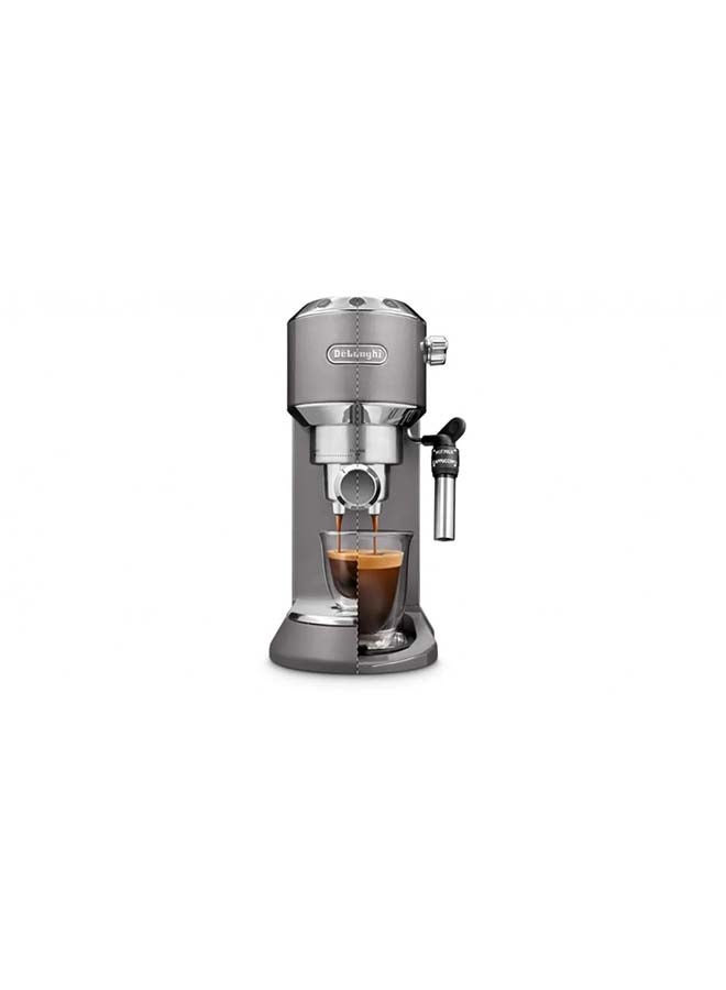 Icona Metallics Pump Espresso Machine 1.1 L 1350 W EC785.GY Grey