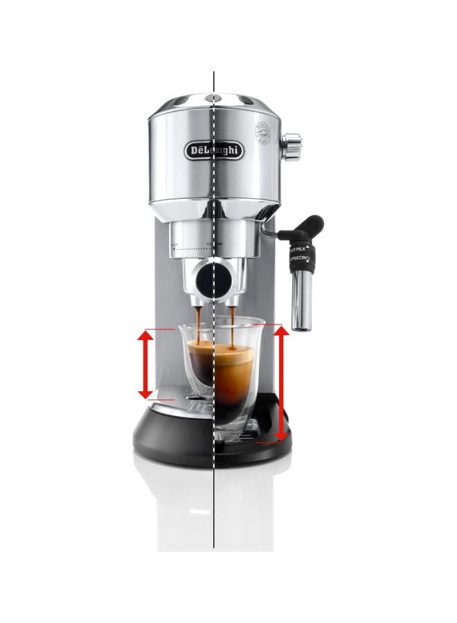 Dedica Pump Espresso 1300 W 1.1 L 1300.0 W 685.M Silver/Black