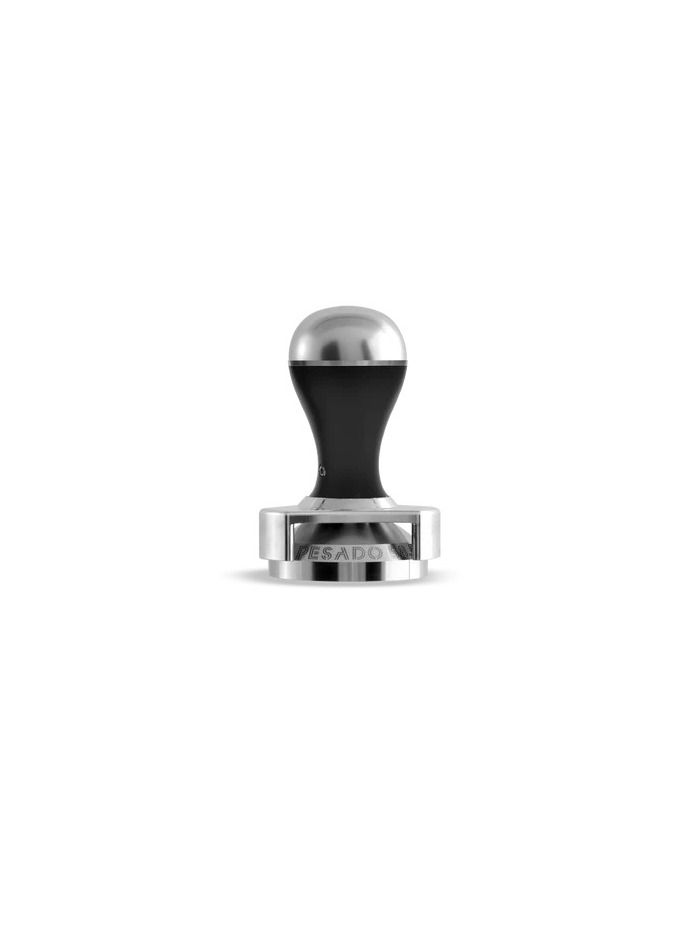 Pesado Tamper w/ Depth Adjuster - Black & Silver