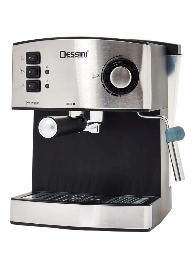 Super Automatic Powder Espresso Machine 850.0 W DEM444 Black/Silver