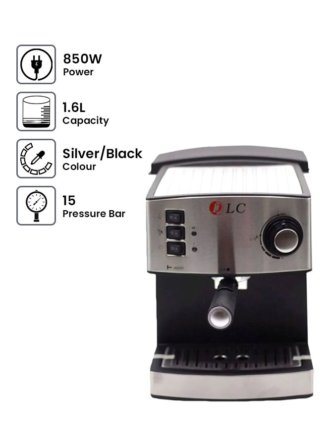Espresso Coffee Maker 850W 1.6 L 850.0 W 7307 Silver/Black