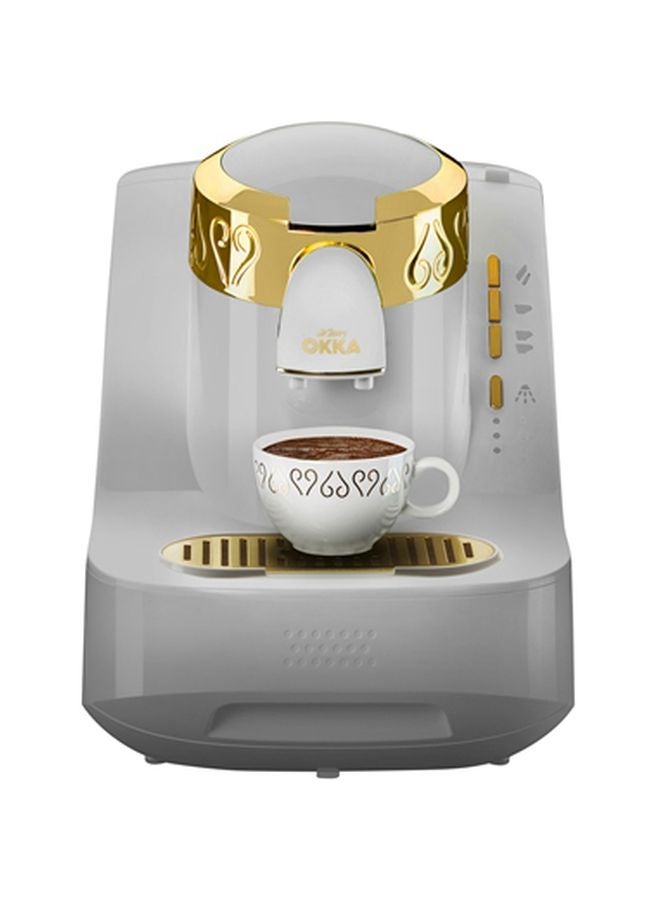 Turkish Coffee Maker 710 W OK008-B White/Gold