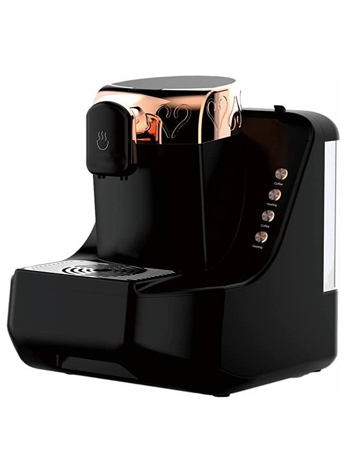 Turkish coffee maker 600 W Fully Automatic Turkish Coffee Machine Self-Cleaning High Quality Kitchen Appliances For Home