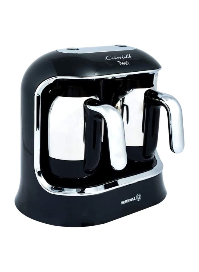 Kahvekolik Twin Turkish Coffee Machine 800 W A861-01 Black/Silver