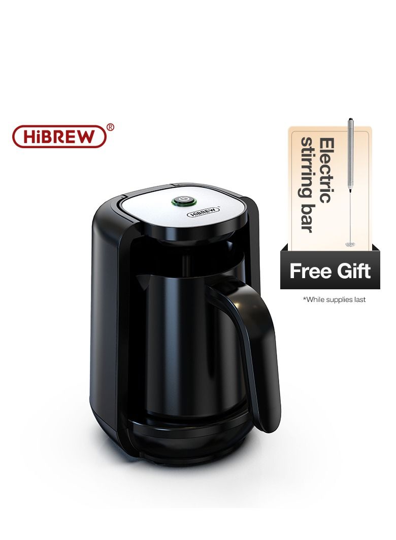 HiBREW Electric Automatic Turkish Pot Ground Coffee Maker