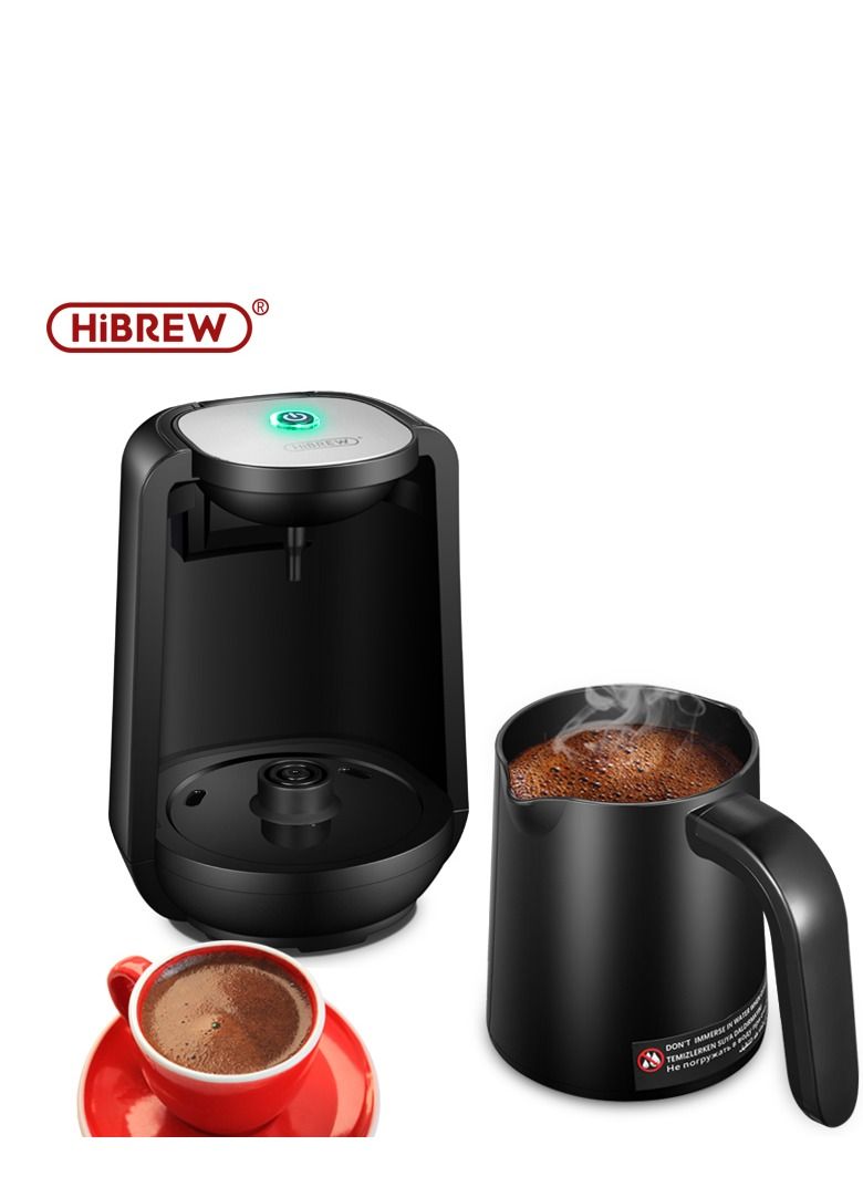 HiBREW Electric Automatic Turkish Pot Ground Coffee Maker