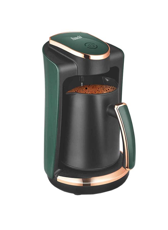 Turkish Coffee Maker Can Make Upto 4 Cups of Coffee in 5 Minutes or Less 400 W NL-COF-7046-GN Green