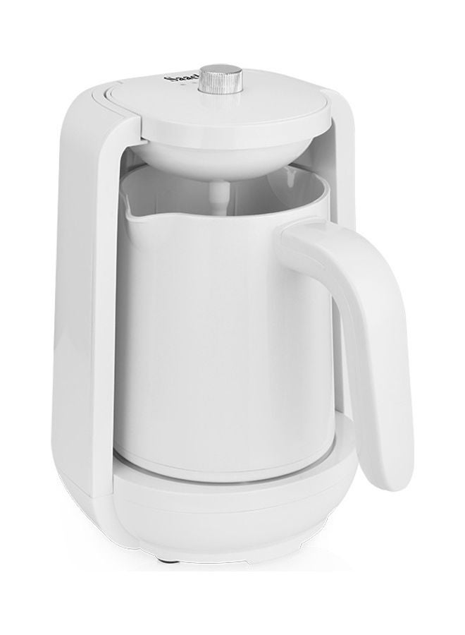 Turkish Coffee Maker Can Make Upto 4 Cups of Coffee in 4 Minutes or Less 250 ml 480 W NL-COF-7049-WH White