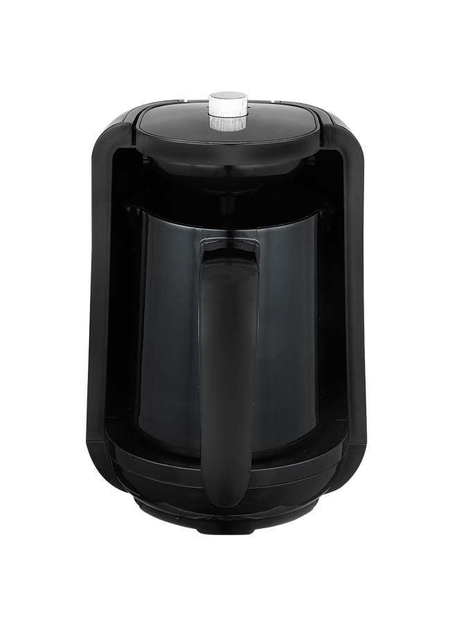 Turkish Coffee Maker Can Make Upto 4 Cups of Coffee in 4 Minutes or Less 250 ml 480 W NL-COF-7049-BK Black