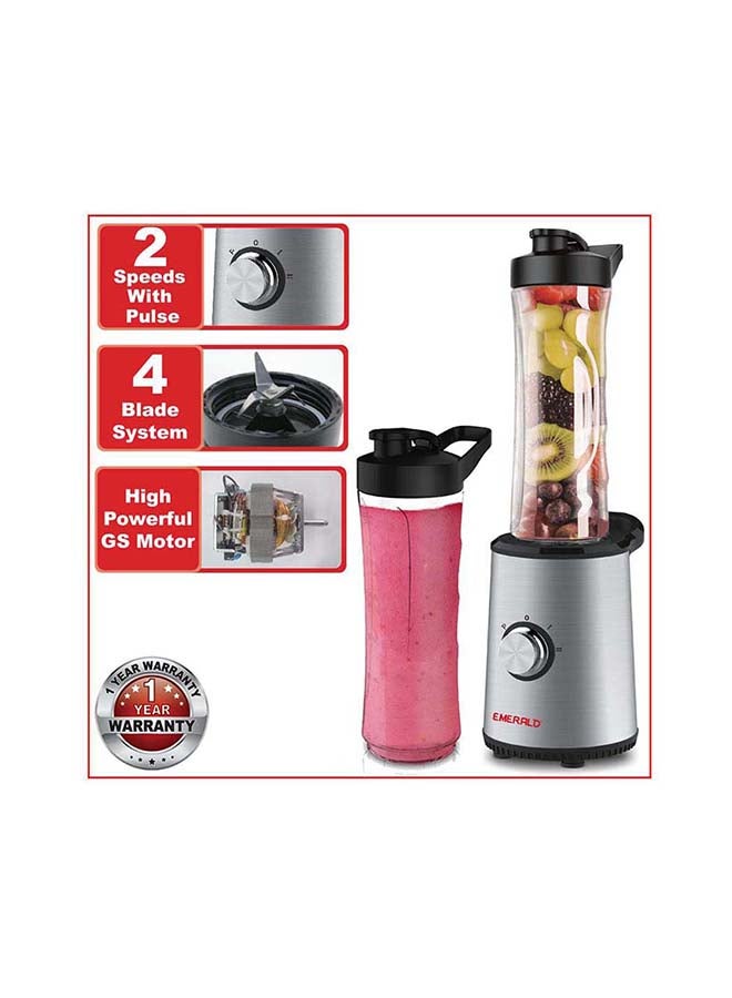 Bottle Blender & Smoothie Maker 630.0 ml 350.0 kW EK738MNB Gunmetal