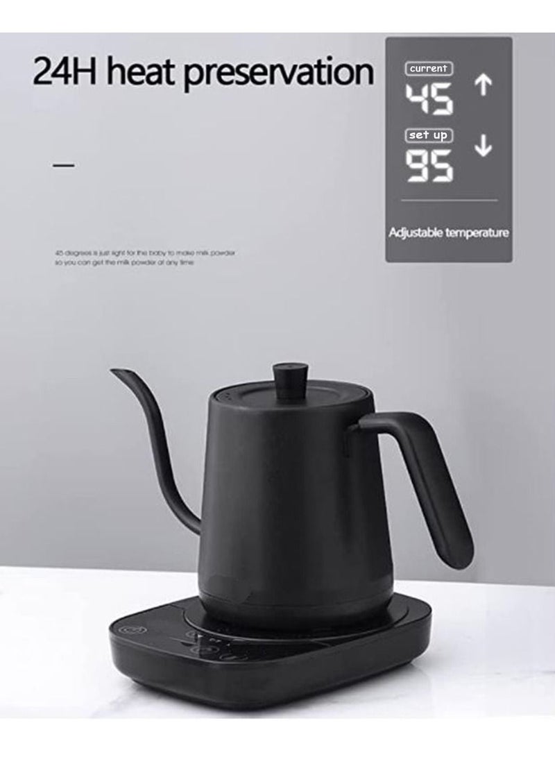 Slender Nozzle Electric Kettle Coffee Pot Automatic Temperature Control And Heat Preservation Integrated Constant Temperature