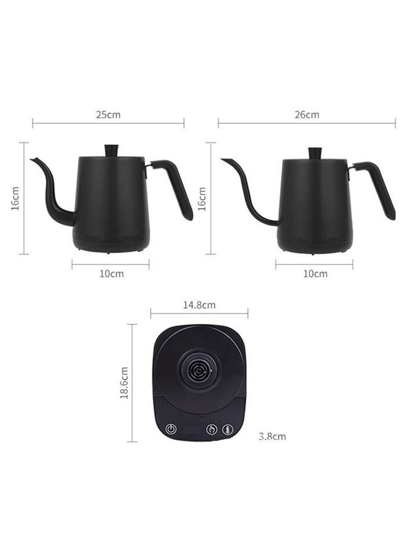 Slender Nozzle Electric Kettle Coffee Pot Automatic Temperature Control And Heat Preservation Integrated Constant Temperature