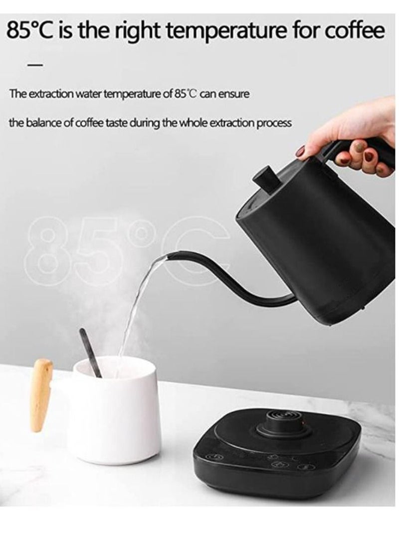 Slender Nozzle Electric Kettle Coffee Pot Automatic Temperature Control And Heat Preservation Integrated Constant Temperature