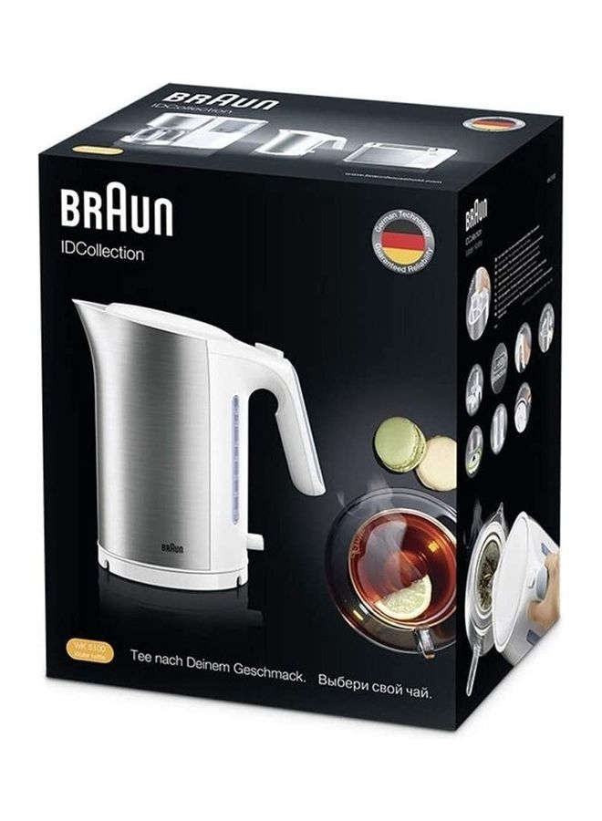Electric Kettle 1.7 L 3000 W WK 5110 WH White and Silver