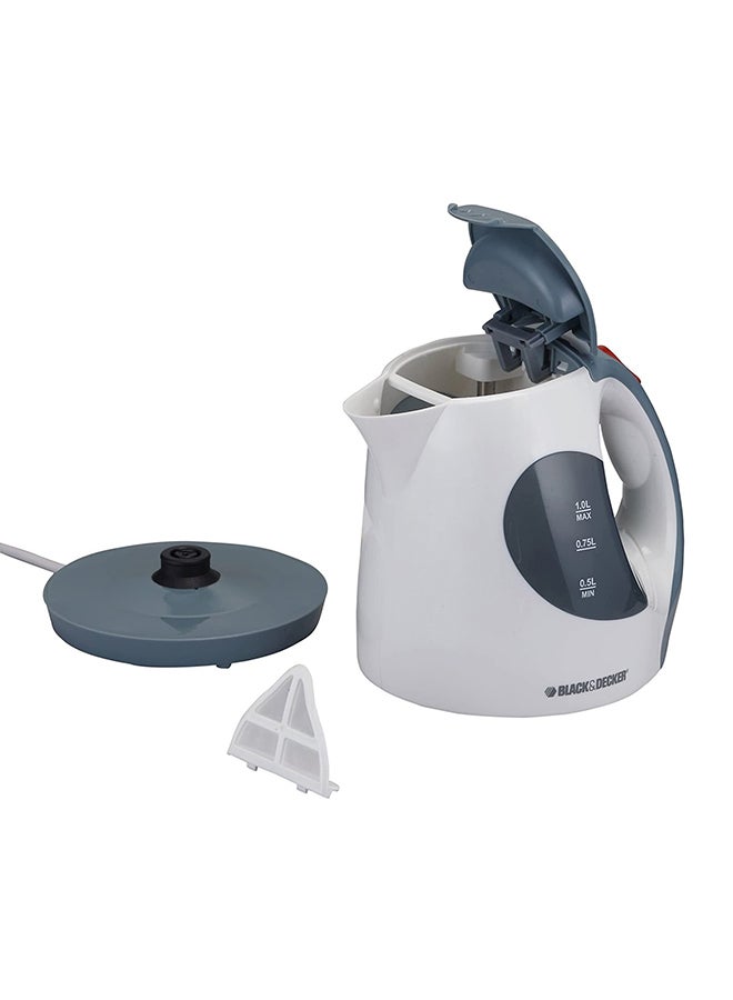 Concealed Coil Kettle 1.0 L 1200.0 W JC120-B5 White/Grey