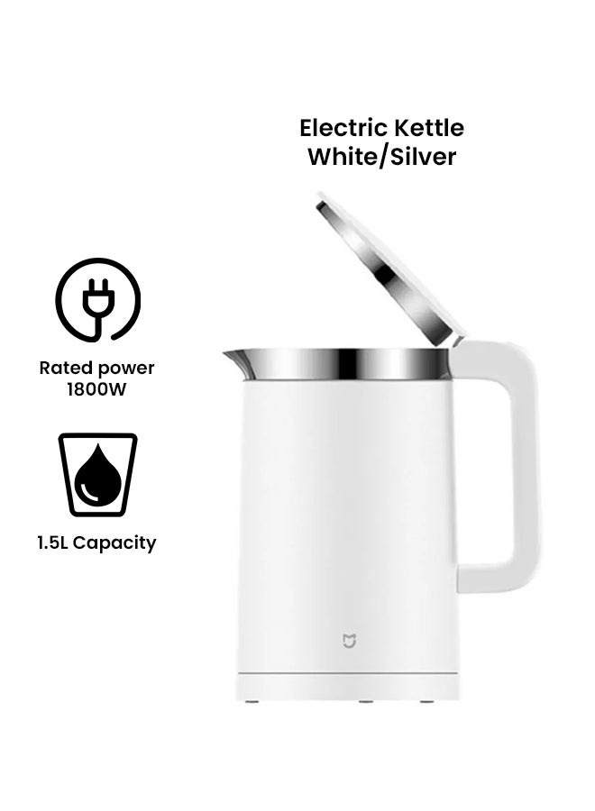 Smart Temperature Control Kettle 1.5 L 1800 W YM-K1501 White/Silver