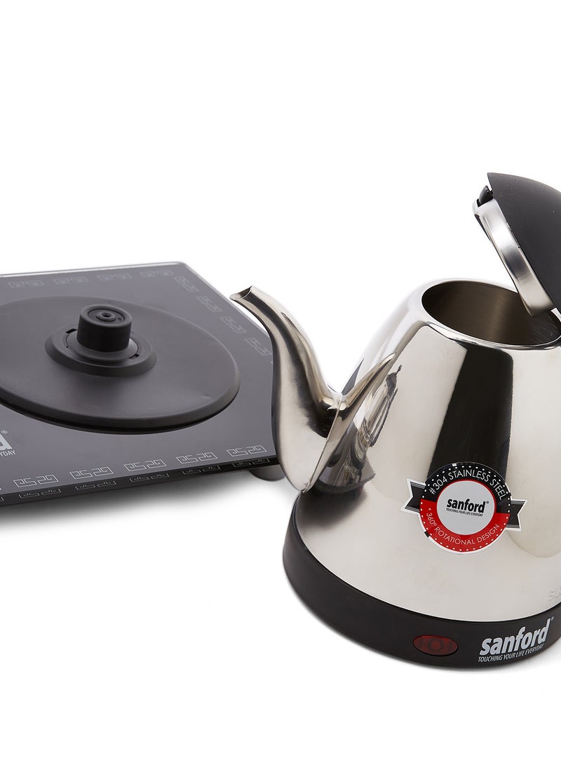 Electric Kettle 1.5 L 1130.0 W SF3352EK-1.5L BS Silver/Black