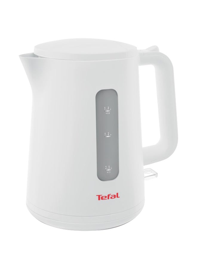 Kettle | Element Electric Kettle | 2 Plastic | Stainless Steel | 2 Years Warranty 1.7 L KO200127 White