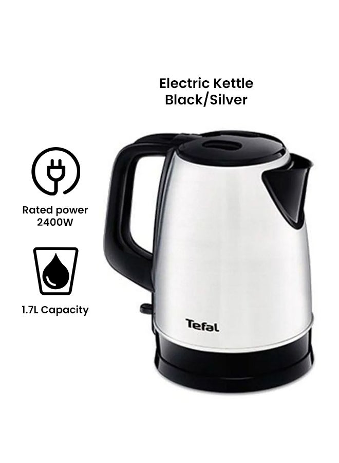 Kettle | Good Value Electric Kettle |  Stainless Steel | 2 Years Warranty 1.7 L 2400 W KI150D27 Black/Silver