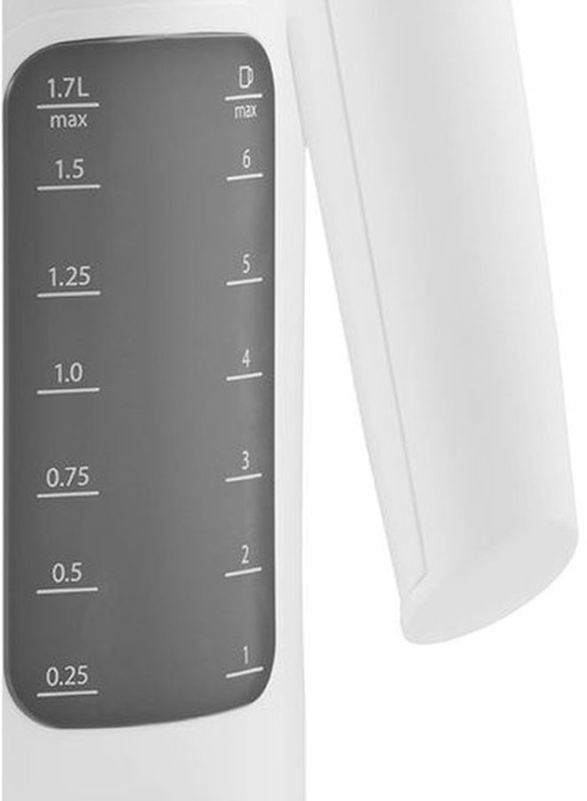 PurEase 3 Kettle, Washable Anti Scale Filter 1.7 L 3000 W WK3110WH White