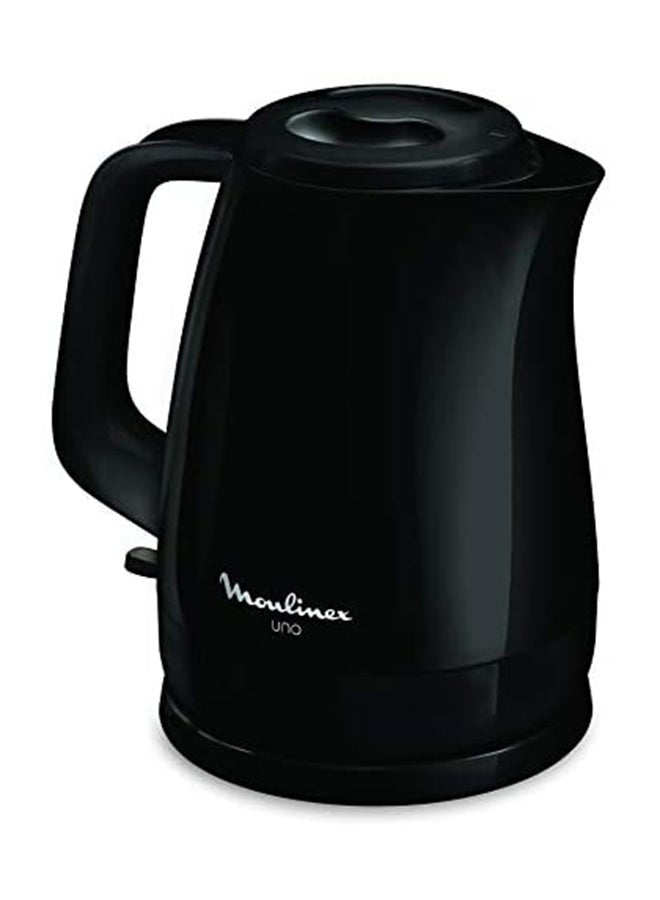 Kettle |Uno iter Electric Kettle | Plastic | 2 Years Warranty 1.5 L 2400 W BY150827 Black
