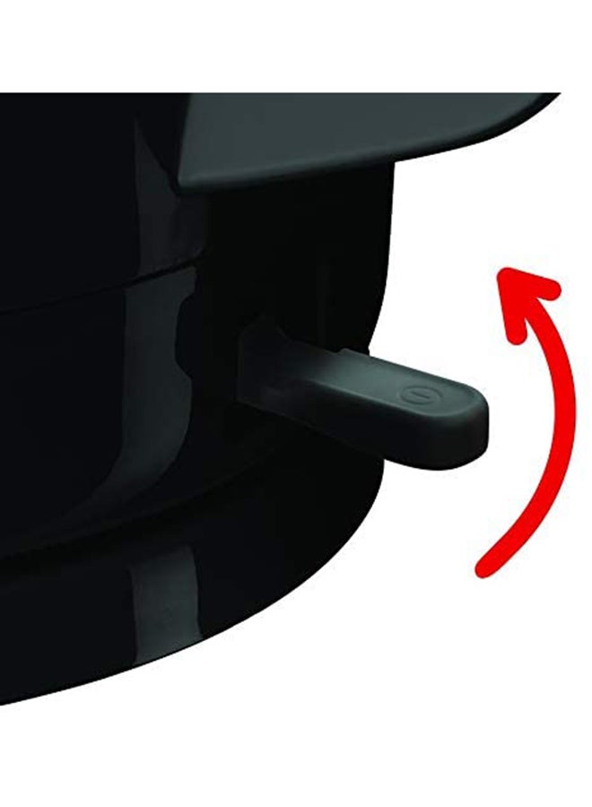 Kettle |Uno iter Electric Kettle | Plastic | 2 Years Warranty 1.5 L 2400 W BY150827 Black