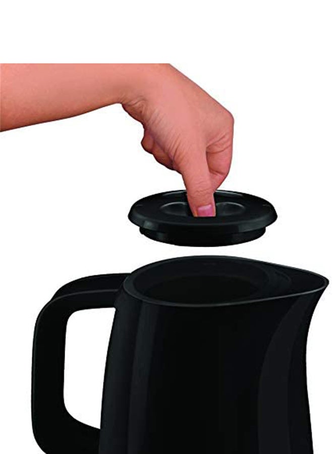Kettle |Uno iter Electric Kettle | Plastic | 2 Years Warranty 1.5 L 2400 W BY150827 Black