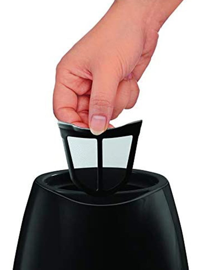 Kettle |Uno iter Electric Kettle | Plastic | 2 Years Warranty 1.5 L 2400 W BY150827 Black