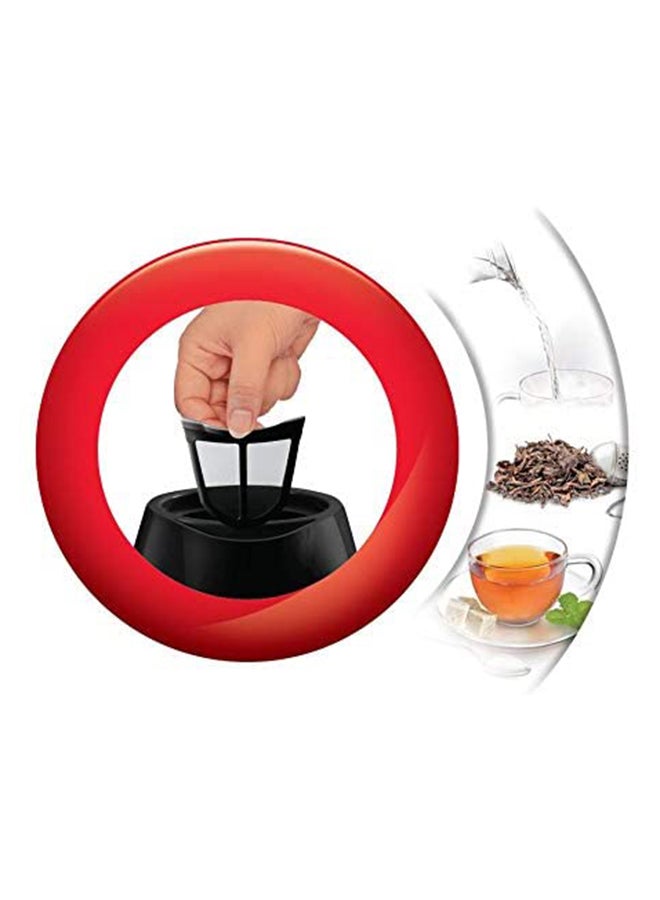 Kettle |Uno iter Electric Kettle | Plastic | 2 Years Warranty 1.5 L 2400 W BY150827 Black