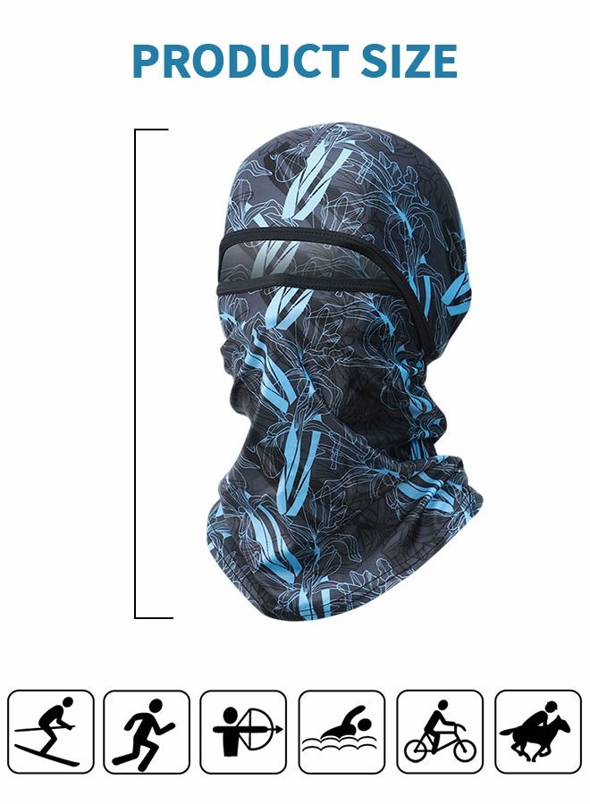 Cycling Turban,Ski Mask Windproof Balaclava,Face Mask UV Protection Dustproof for Motorcycle Running Cycling,Outdoor Sports Supplies