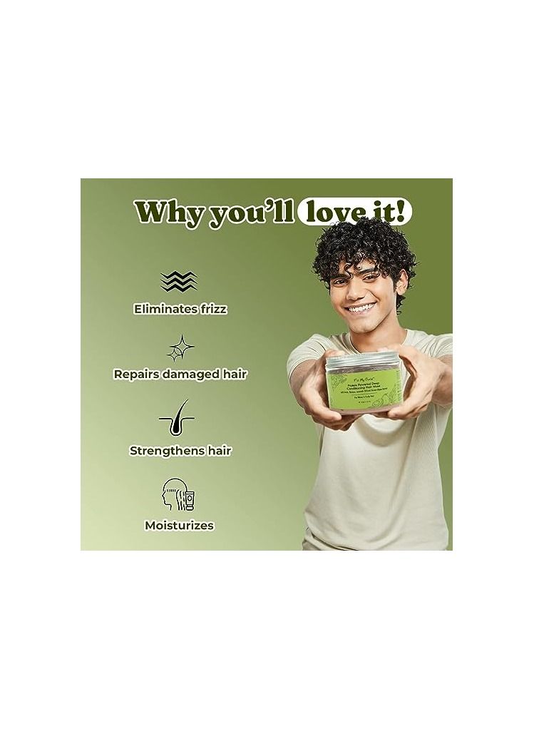 Avocado Oil Amla Cocoa Butter Hair Mask For Curly Wavy Dry and Coloured Hair Intensive Hair Repair with Pro Keratin Bond Repair150gm