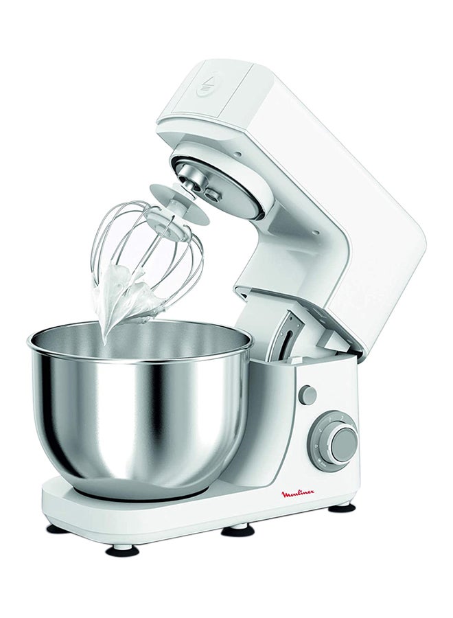 Kitchen Machine | Masterchef  Kitchen Machine | Silver/ Stainless Steel/Plastic | 2 Years Warranty 4.8 L 800 W QA150127 White/Silver