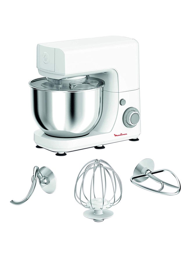Kitchen Machine | Masterchef  Kitchen Machine | Silver/ Stainless Steel/Plastic | 2 Years Warranty 4.8 L 800 W QA150127 White/Silver
