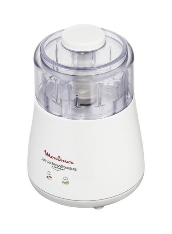 Moulinette Chopper 1000 W DPA144 White/Black