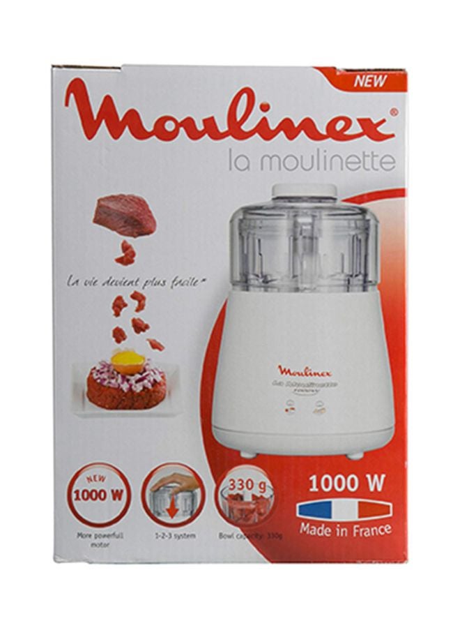 Moulinette Chopper 1000 W DPA144 White/Black