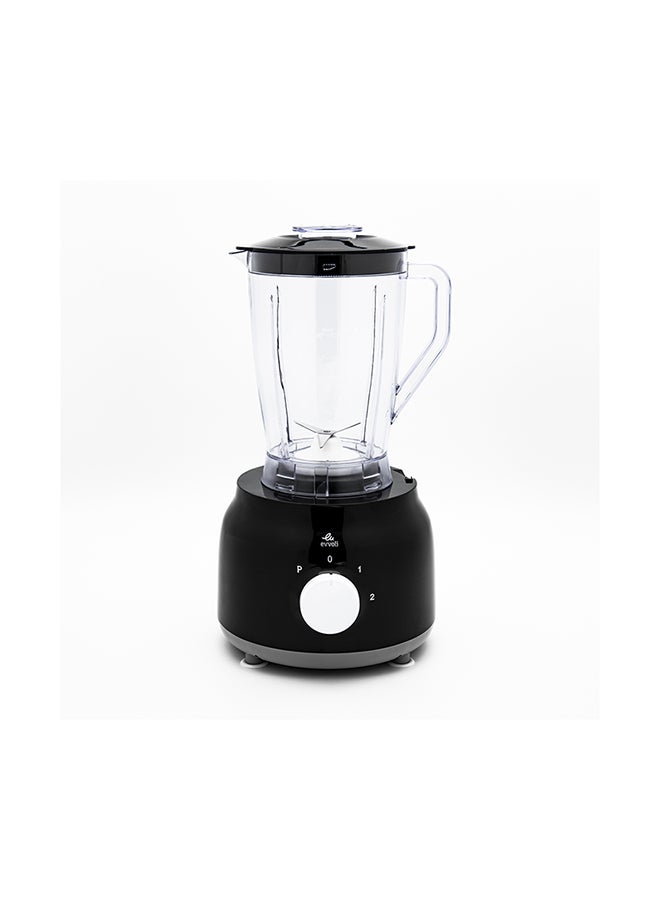 Food Processor With Blender & Grinder Different Functions Black With 2 Years warranty 2.0 L 600.0 W EVKA-FP20B Black/Clear