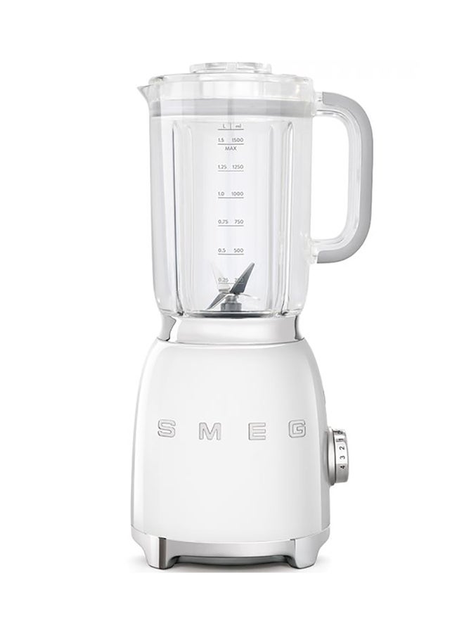 50's Retro Style Aesthetic Blender 1.5 L 800 W BLF01WHUK White