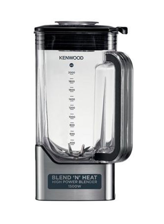 Premium Power Blender, Goblet, 2 Smoothie Bottles, Heating Function, 10 Speeds, 6 Preset Programs, Ice Crush Function, 3 L 1500 W OWBLM92.920SS Silver