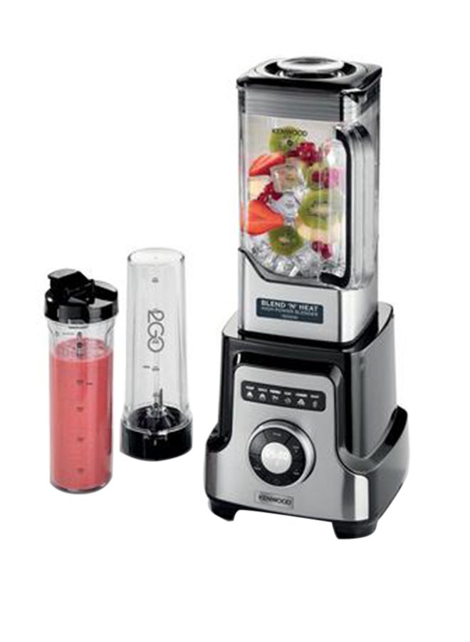 Premium Power Blender, Goblet, 2 Smoothie Bottles, Heating Function, 10 Speeds, 6 Preset Programs, Ice Crush Function, 3 L 1500 W OWBLM92.920SS Silver