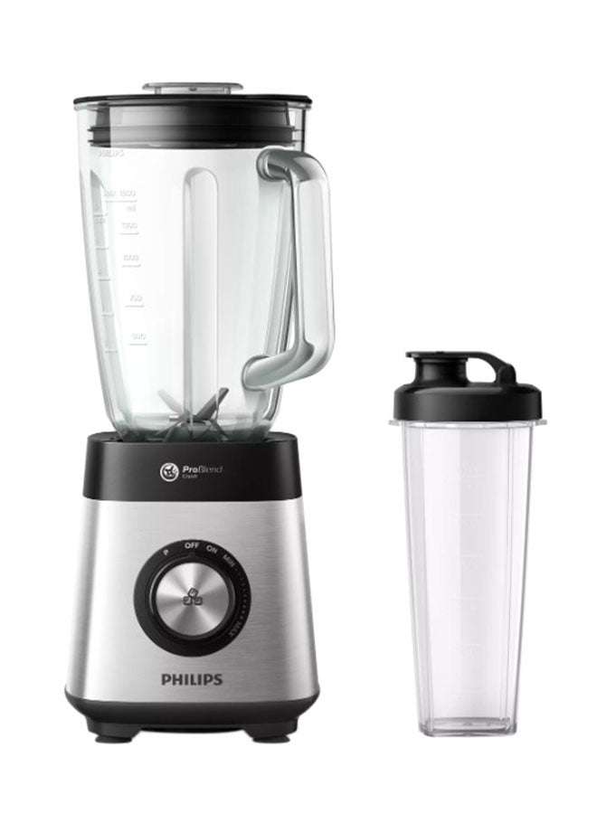 Series 5000 Blender 2 L 1000 W HR3573/91 Black/Silver