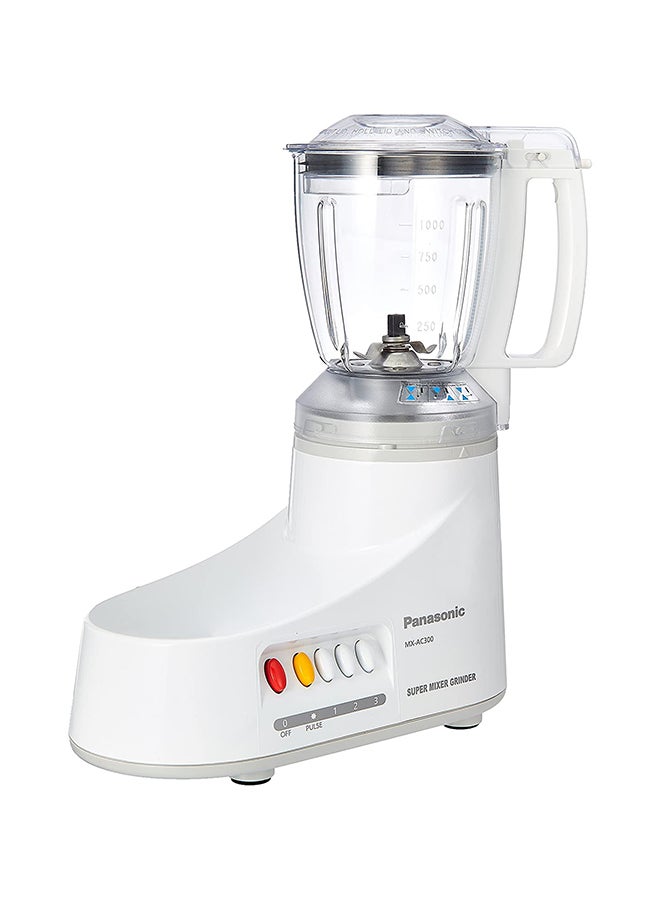 Electric Blender 1.0 L 1000.0 W MX-AC300 White/Silver