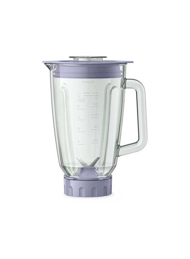 Blender Core Jar 2 L 700 W HR2222/01 White/Purple/Clear