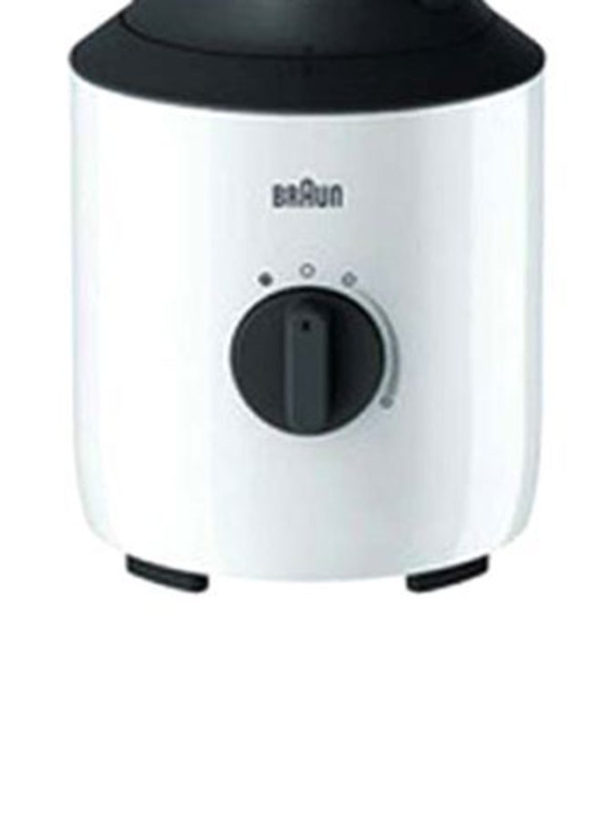 Power Blender, Varaible Speeds, Pulse Function, Chopper Attachmnet, Grinder Attachment, Dishwasher Safe, 2 L 800 W JB3123WH White