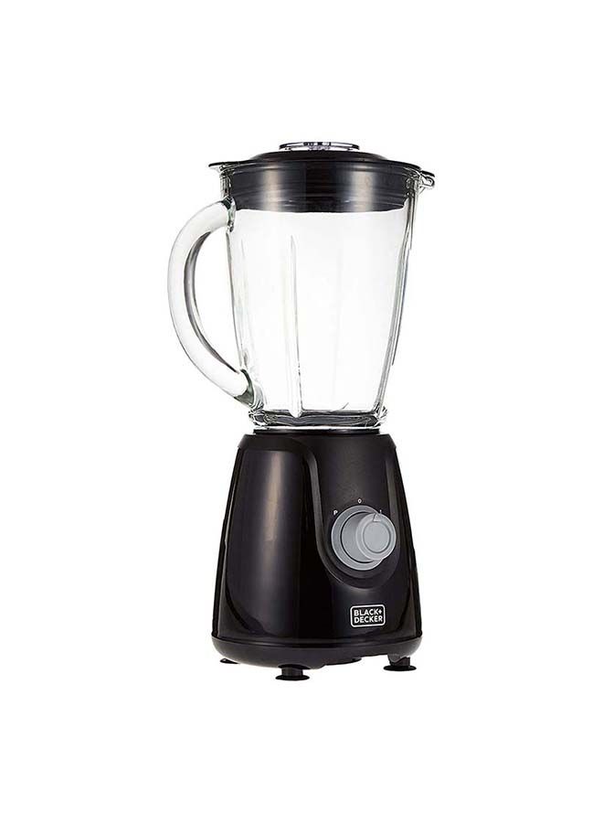 Electric Glass Blender With 2 Grinding Mil 1.5 L 400.0 W BX440G-B5 Black