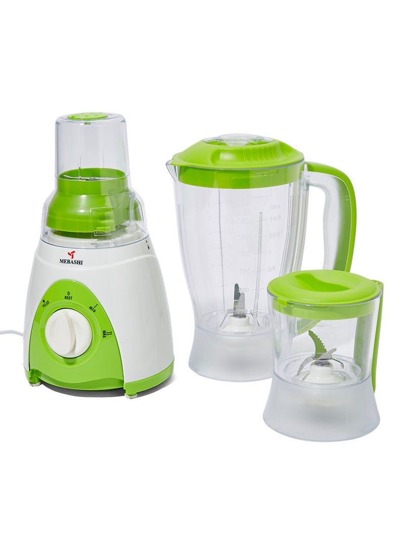 4-In-1 Blender 400.0 W ME-BL1003G Green/White/Clear